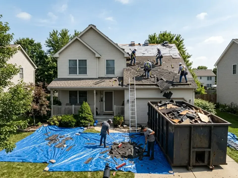 roof-replacement-debris-remova-004 — frequently asked questions, Cheapest Dumpster Rentals in Blountstown, FL